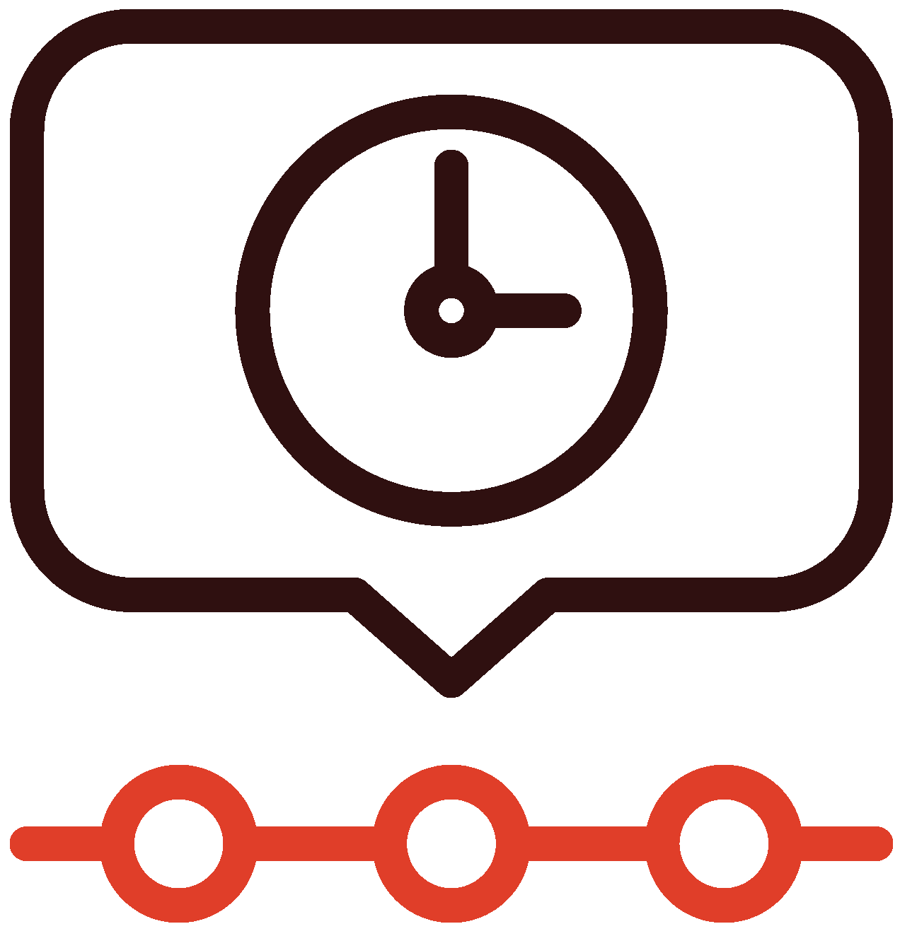 Timeline Icon decorative.